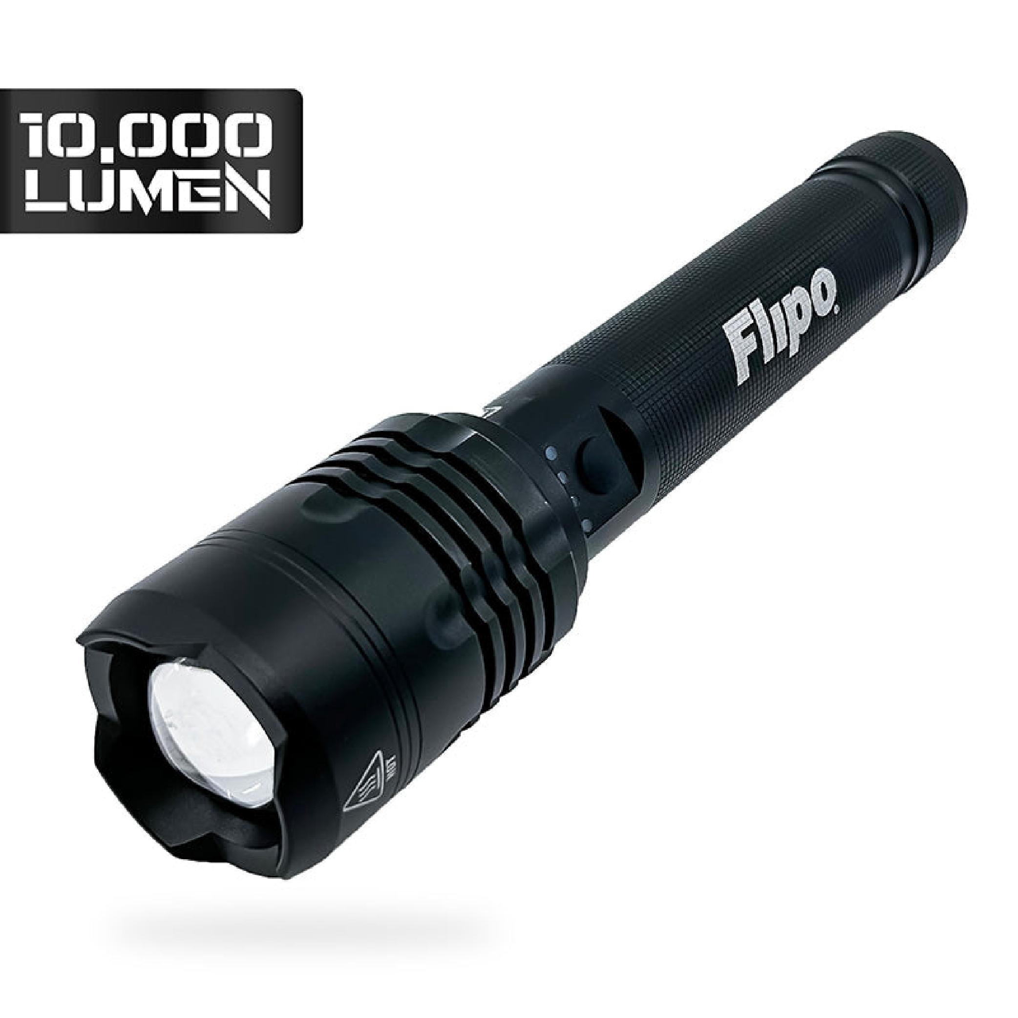 Flipo Tactical 10,000 Lumen Rechargeable Flashlight