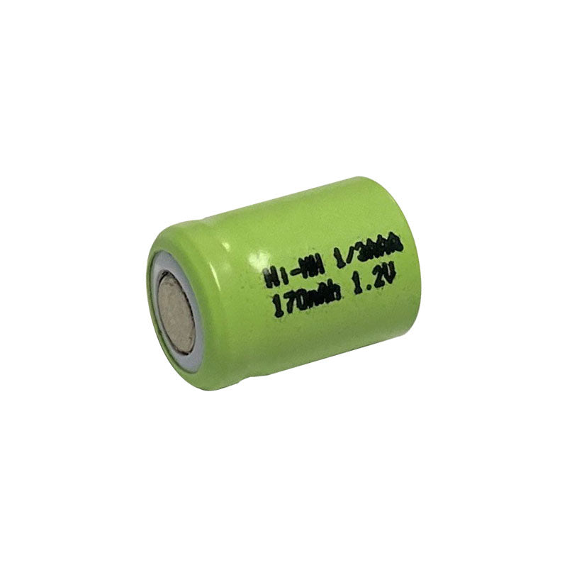 IP Power 1/3AAA Ni-Mh 1.2V 170mAh Rechargeable Flat Top Battery Bulk