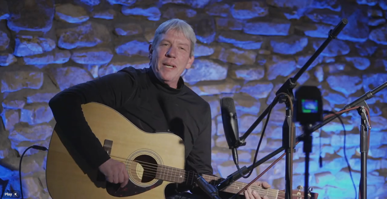 Load video: Todd Witek playing an acoustic guitar and singing "Not Since The Last Time"