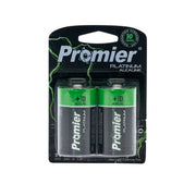 Promier D Platinum Alkaline Batteries Blister 2Pk