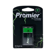 Promier 9V Platinum Alkaline Batteries Blister 1Pk