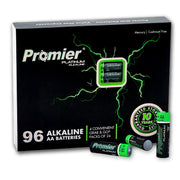 Promier AA Platinum Alkaline Batteries Box 96Pk