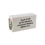 Exell 412A Alkaline 22.5V Battery NEDA 215 Compatible with 15F20,BLR122,V72PX