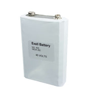 Exell 455 Alkaline 45V Battery NEDA 201, EB-455, 30F40