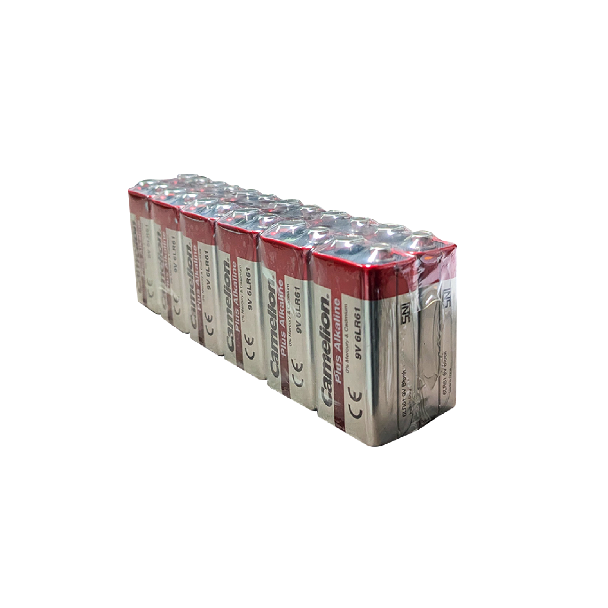Camelion 9V Plus Alkaline Batteries Shrink 12Pk