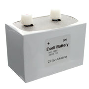 Exell Battery 763 22.5V Alkaline Battery NEDA 710 Compatible with ER763