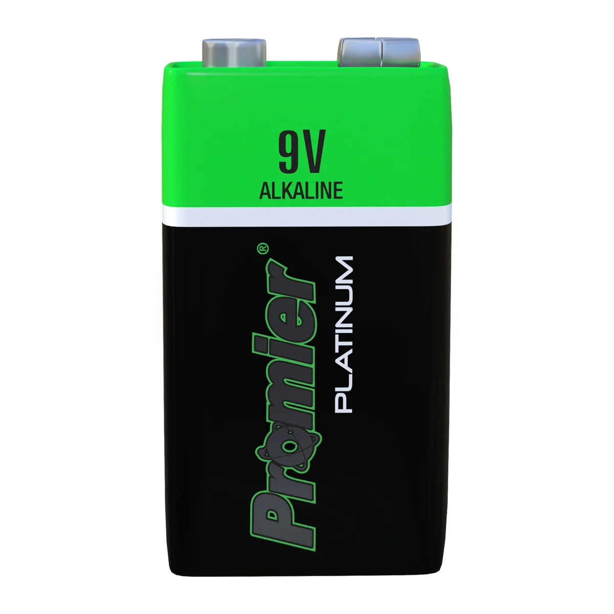 Promier 9V Platinum Alkaline Batteries Blister 1Pk