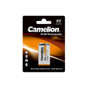 Camelion 9V Ni-Mh 250mAh Rechargeable Battery Blister 1Pk
