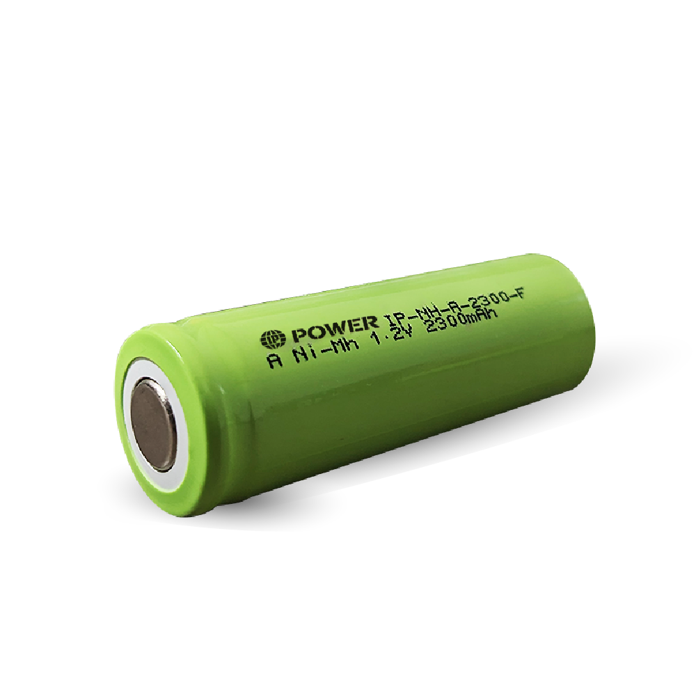 IP Power A Ni-Mh 1.2V 2300mAh Rechargeable Flat Top Battery Bulk