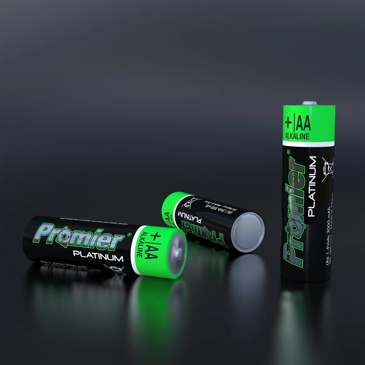 Promier AA Platinum Alkaline Batteries Box 16Pk