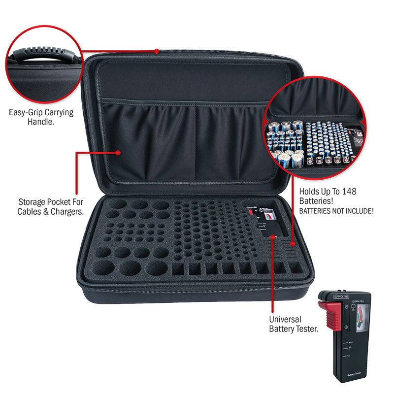 Battery Storage Case - Large