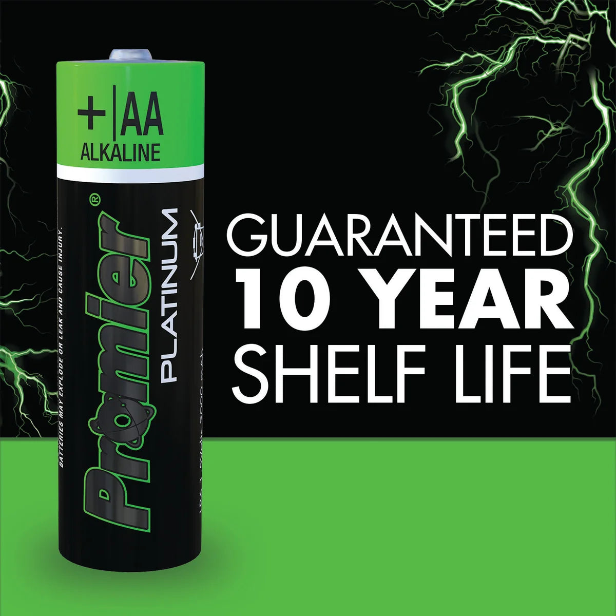 Promier AA Platinum Alkaline Batteries Box 16Pk