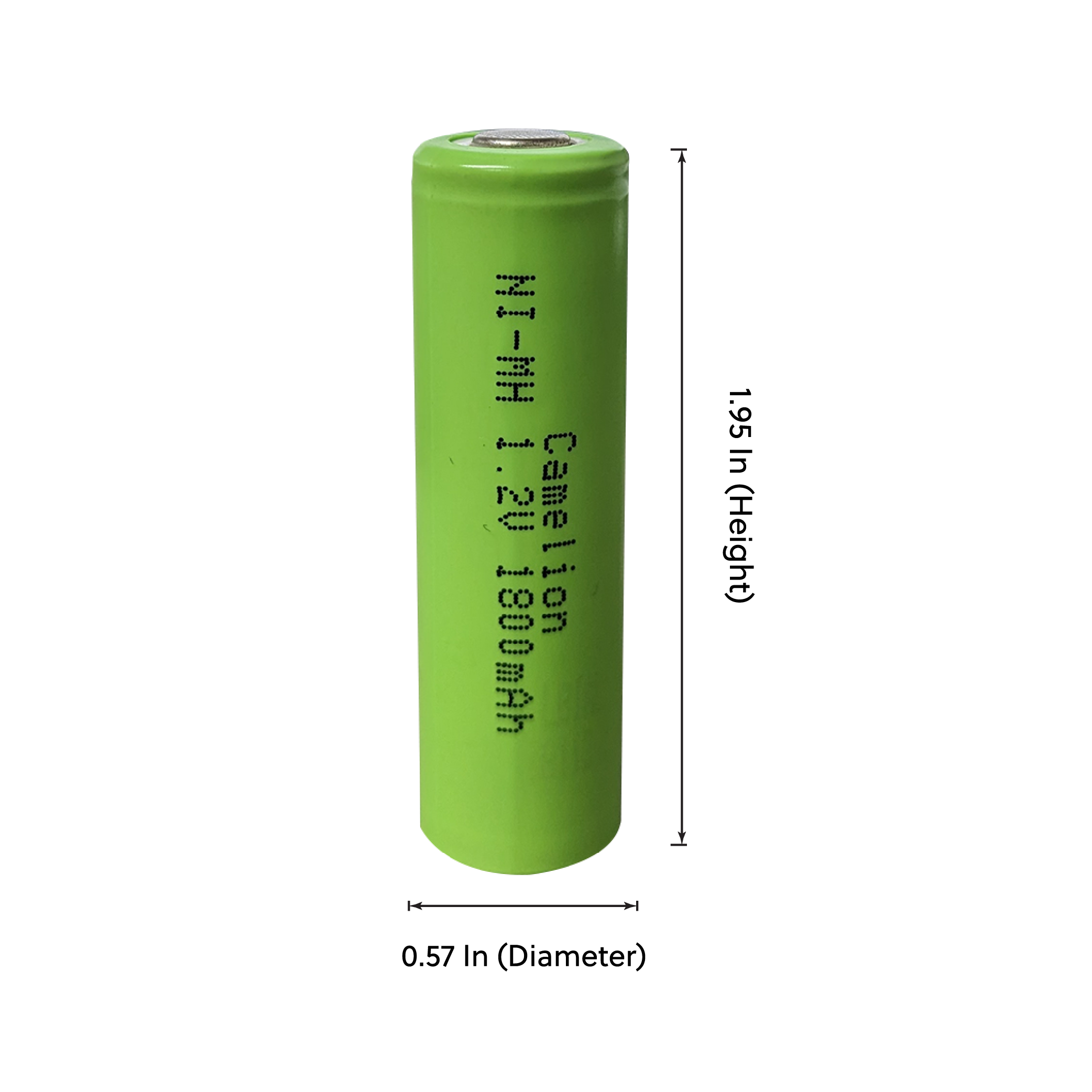 Camelion AA Ni-Mh 1.2V 1800mAh Rechargeable Flat Top Battery Bulk