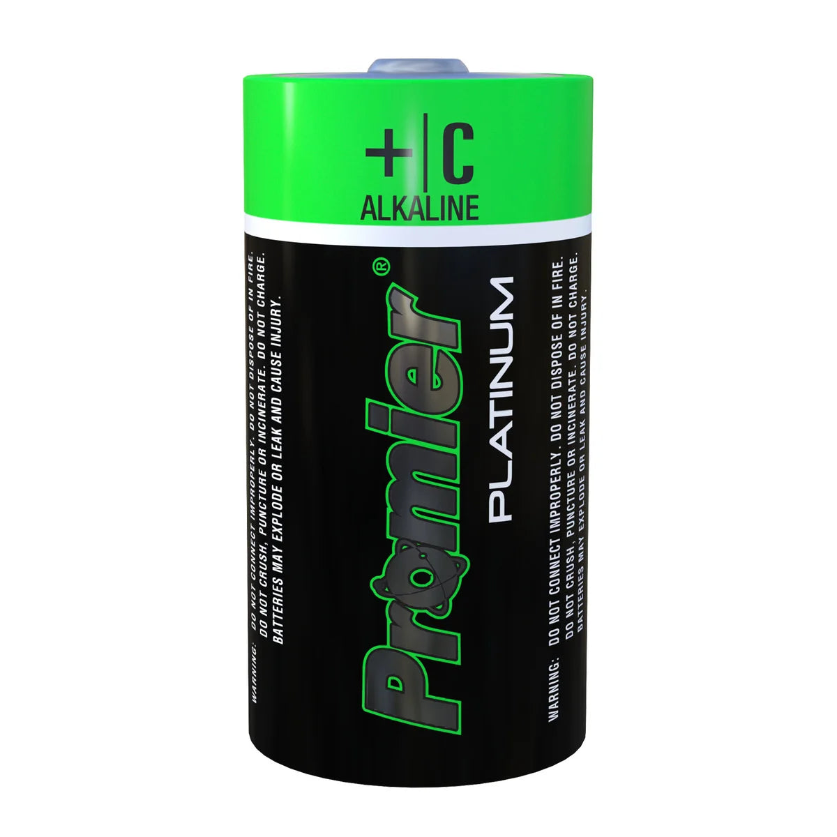 Promier C Platinum Alkaline Batteries Blister 2Pk