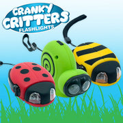 Flipo Cranky Critters | Hand-Powered Mini LED Flashlights