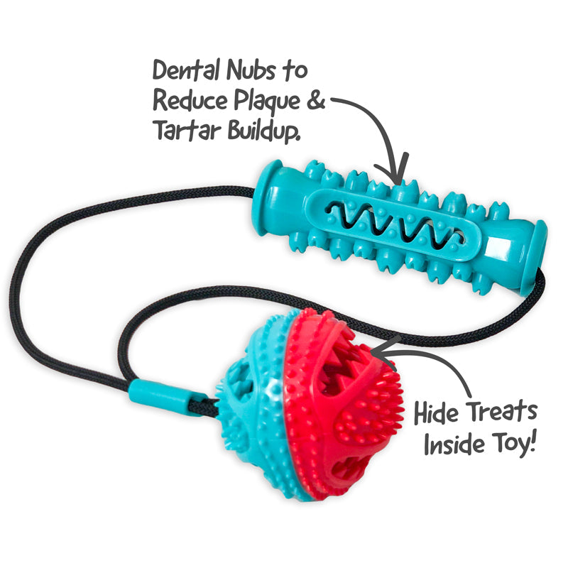 Flipo Ruff & Ready Duo™ Chew & Tug Toy