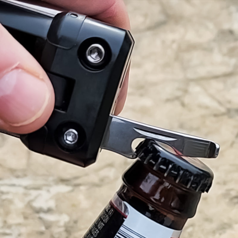 Flipo 16-In-1 Multi-Tool | With LED Flashlight & Laser Pointer