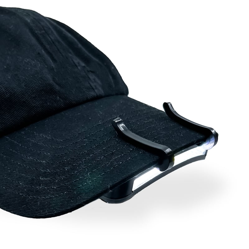 Flipo Radius™ Expand Clip-On COB LED Cap Light