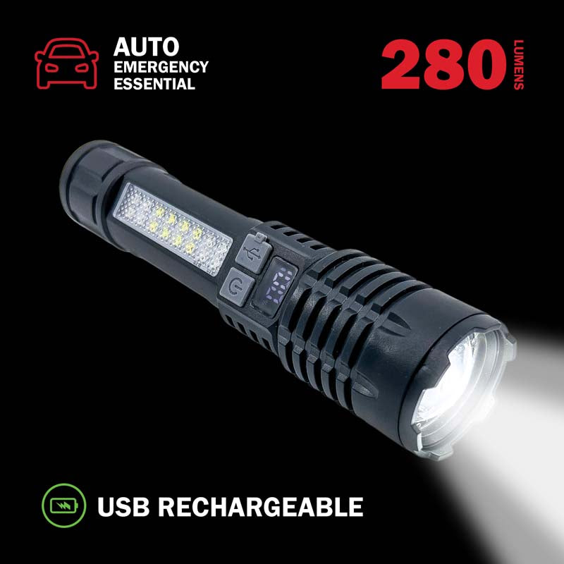 Flipo Tactical All-In-One Emergency Flashlight | 8 PC Display