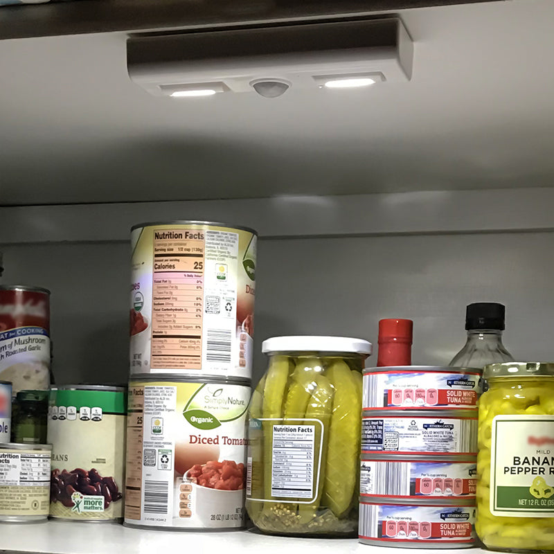 Motion Sensor Under Cabinet Light - 6 Piece Display