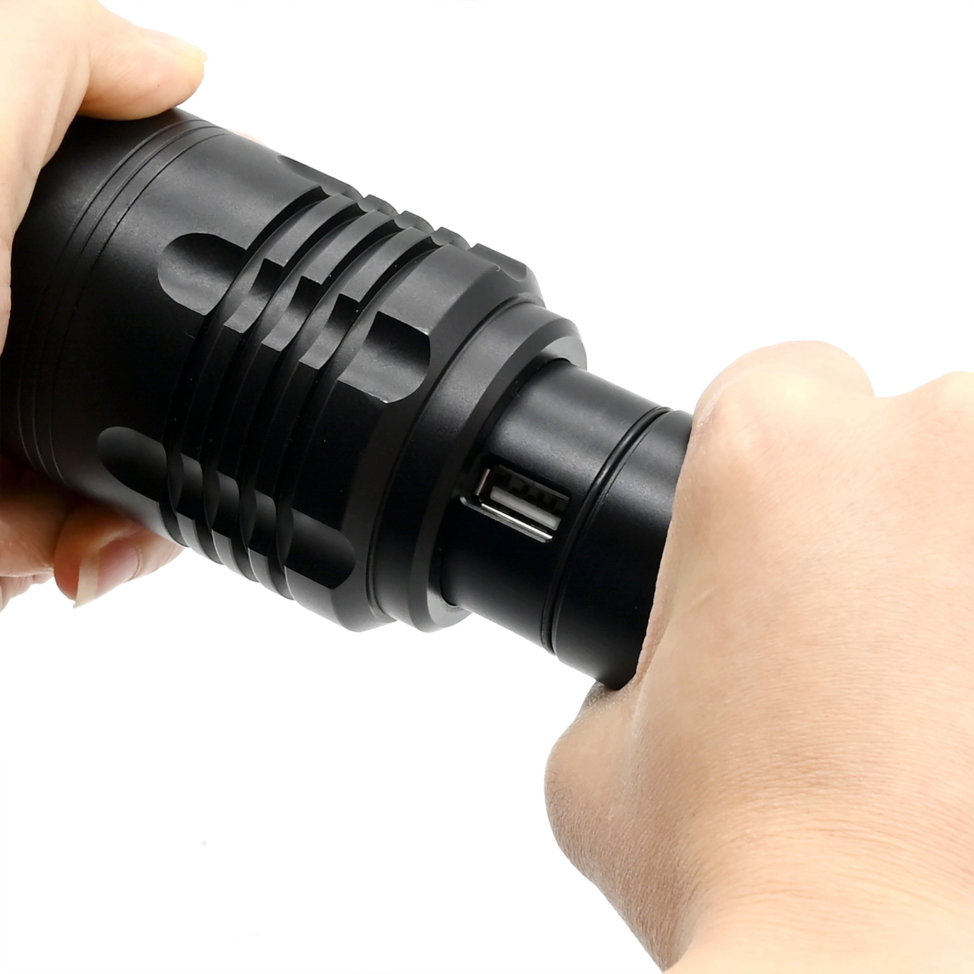 Flipo Tactical 10,000 Lumen Rechargeable Flashlight 6 PC Display
