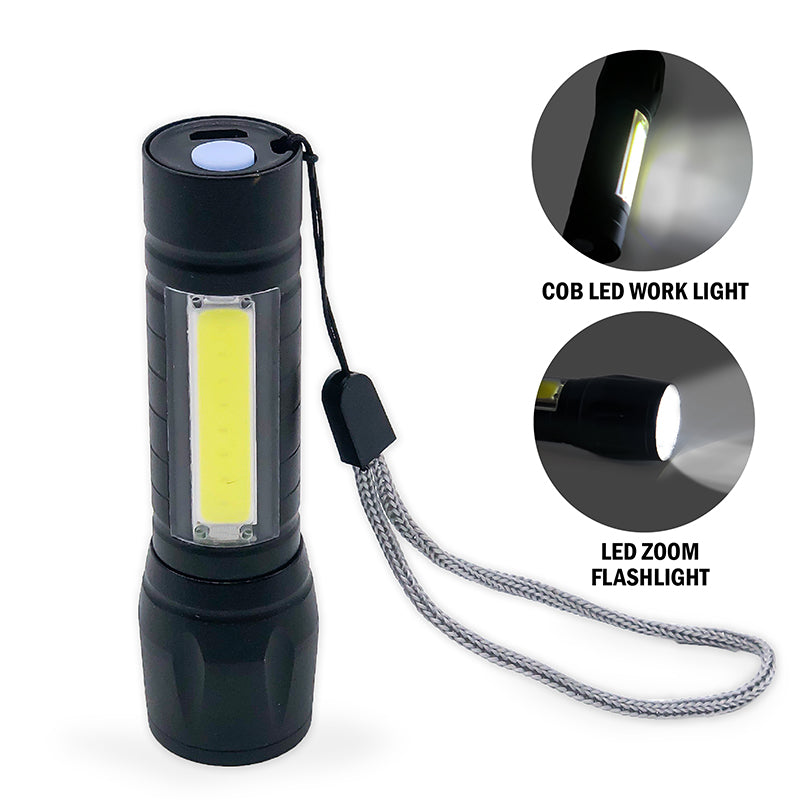 Flipo Micro Tactical Rechargeable LED Flashlight