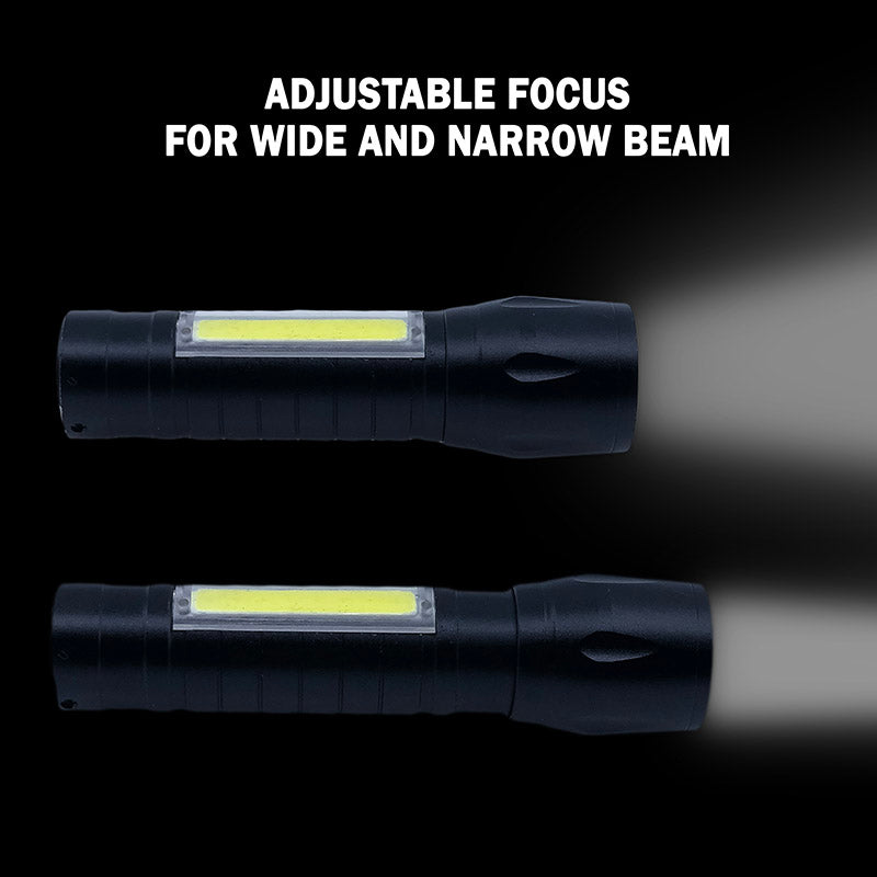 Flipo Micro Tactical Rechargeable LED Flashlight | 12-Piece Display