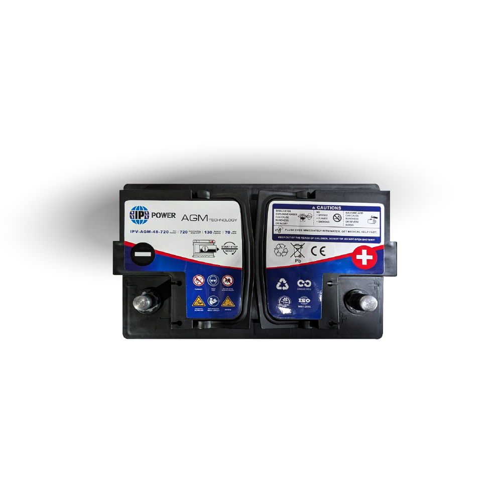 (CALL TO ORDER) IP Power Group 48 720CCA AGM Automotive Battery
