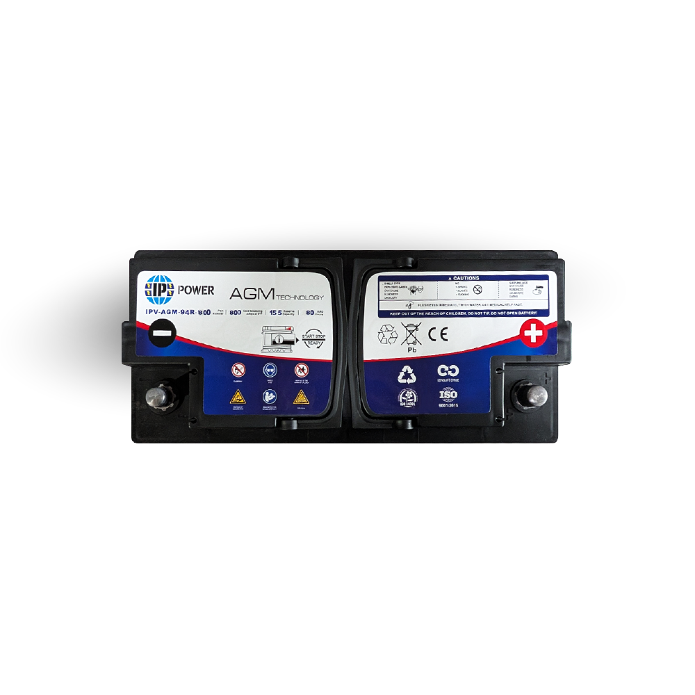 (CALL TO ORDER) IP Power Group 94R 800CCA AGM Automotive Battery