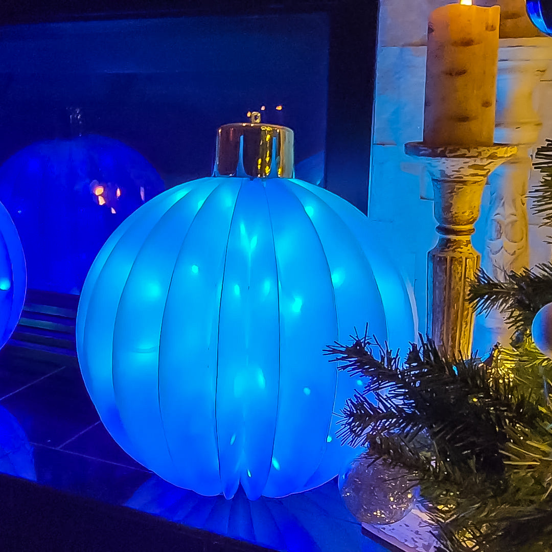 Flipo Twinklers™ Orb | 18" Indoor & Outdoor Foldable Lighted Orb