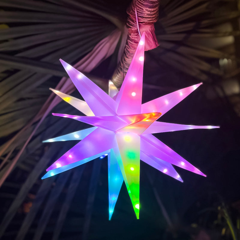 Flipo Twinklers™ | Large 22" Indoor & Outdoor Decorative LED Star