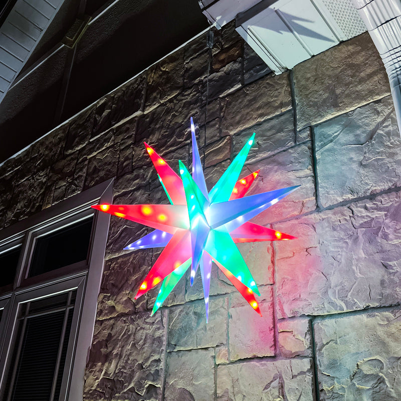 Flipo Twinklers™ | Large 22" Indoor & Outdoor Decorative LED Star
