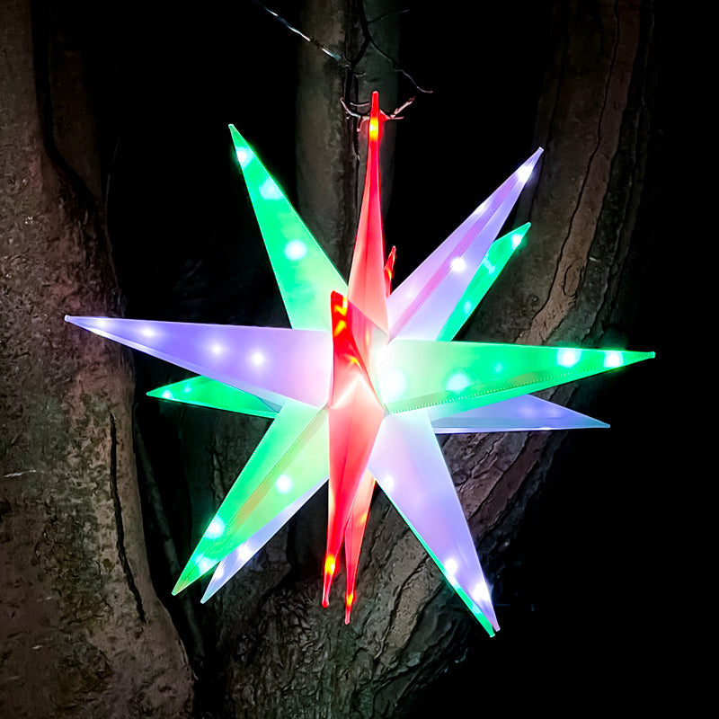Flipo Twinklers™ | Large 22" Indoor & Outdoor Decorative LED Star