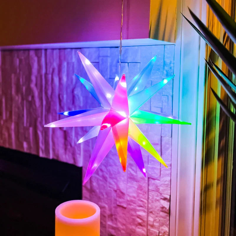 Flipo Twinklers™ | Small 15" Indoor & Outdoor Decorative LED Star