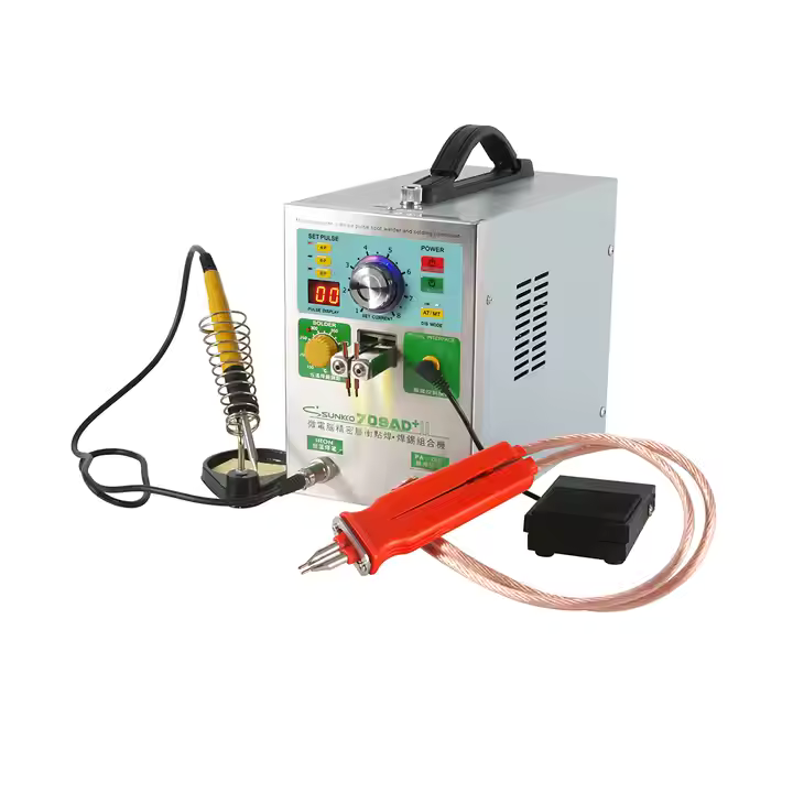Sunkko 709AD+ Battery Spot Welder With Soldering Function - Use For Battery Pack Rebuilds