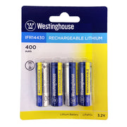 wholesale, wholesale batteries, IFR batteries, IFR14430, lithium phosphate batteries, lithium rechchargeable, 400mAh