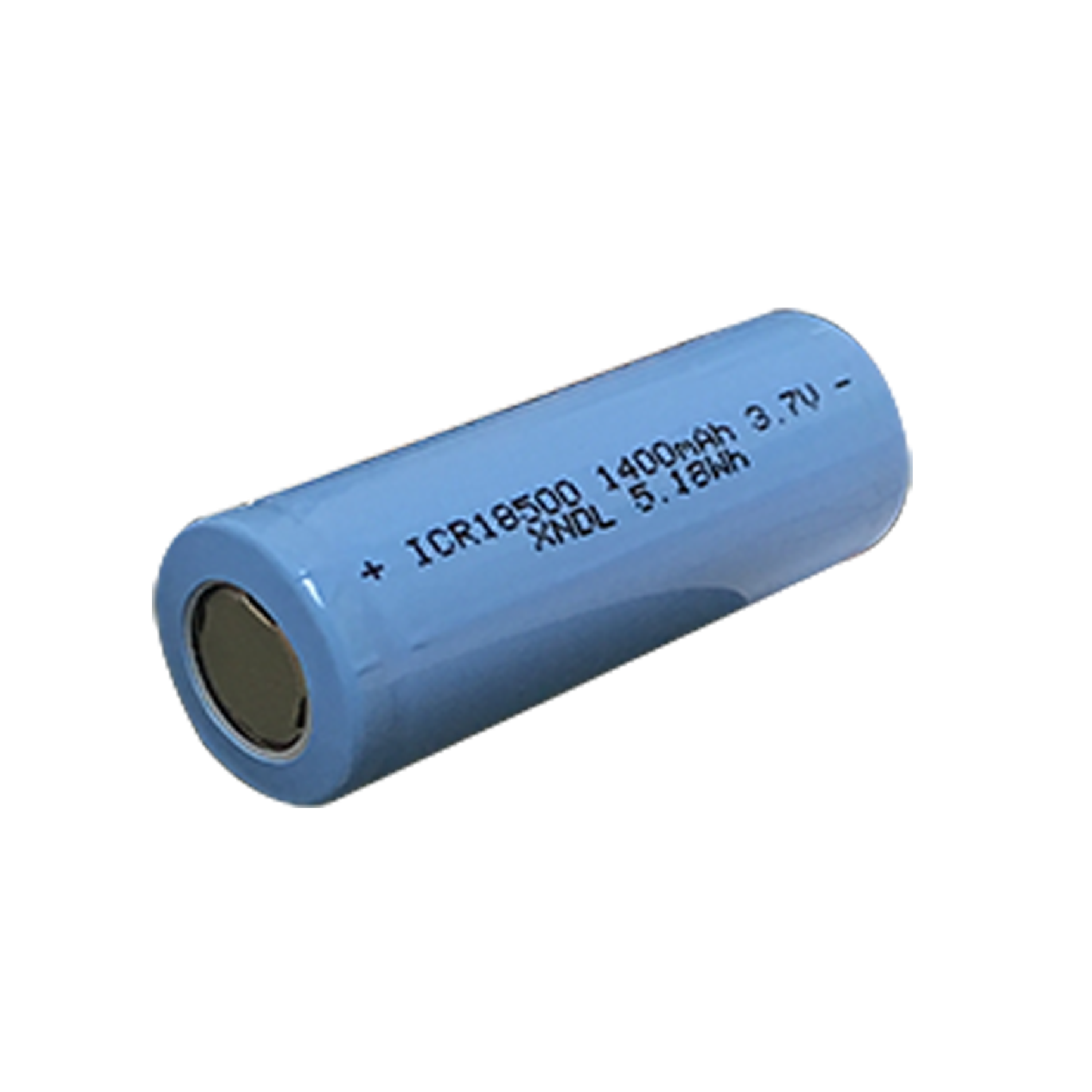 IP Power 18500 Li-ion 3.7V 1400mAh Flat Top - Rechargeable