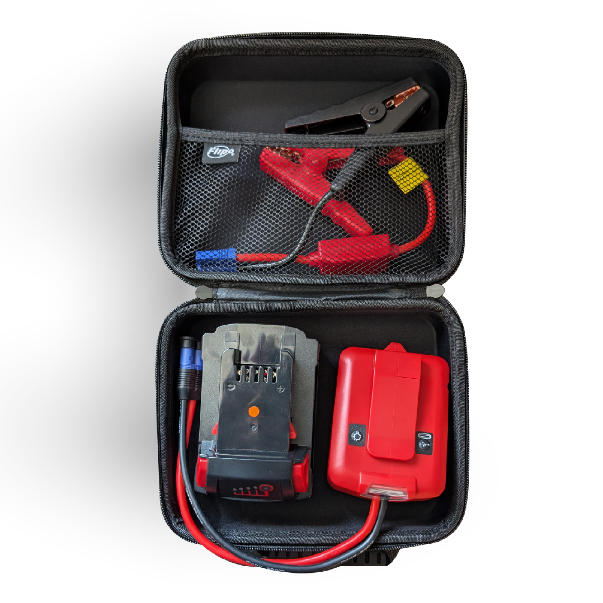 IP POWER Rapid Amp Charger / Jump Starter SMALL Kit | Compatible with Milwaukee 18V Li-ion Battery
