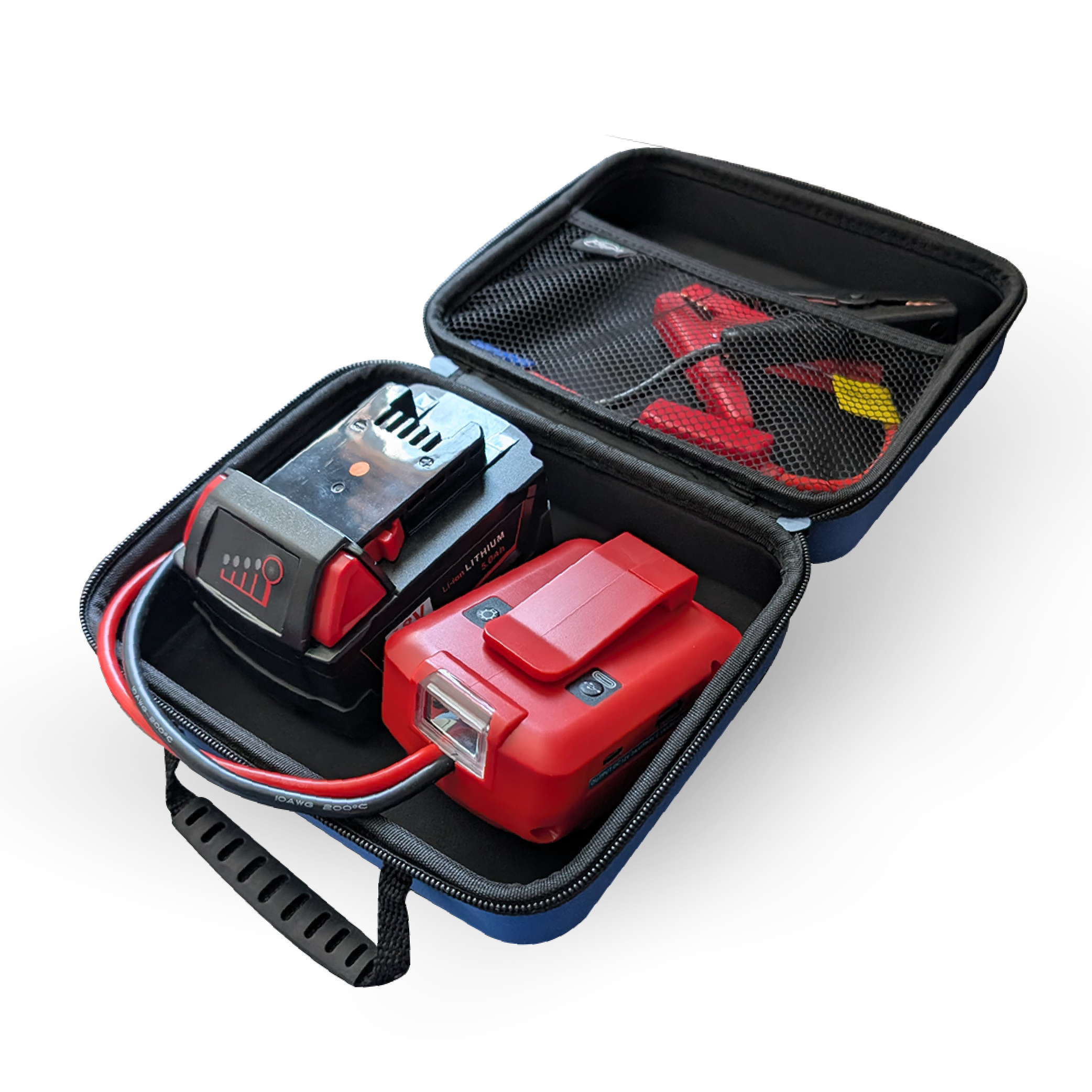 IP POWER Rapid Amp Charger / Jump Starter SMALL Kit | Compatible with Milwaukee 18V Li-ion Battery