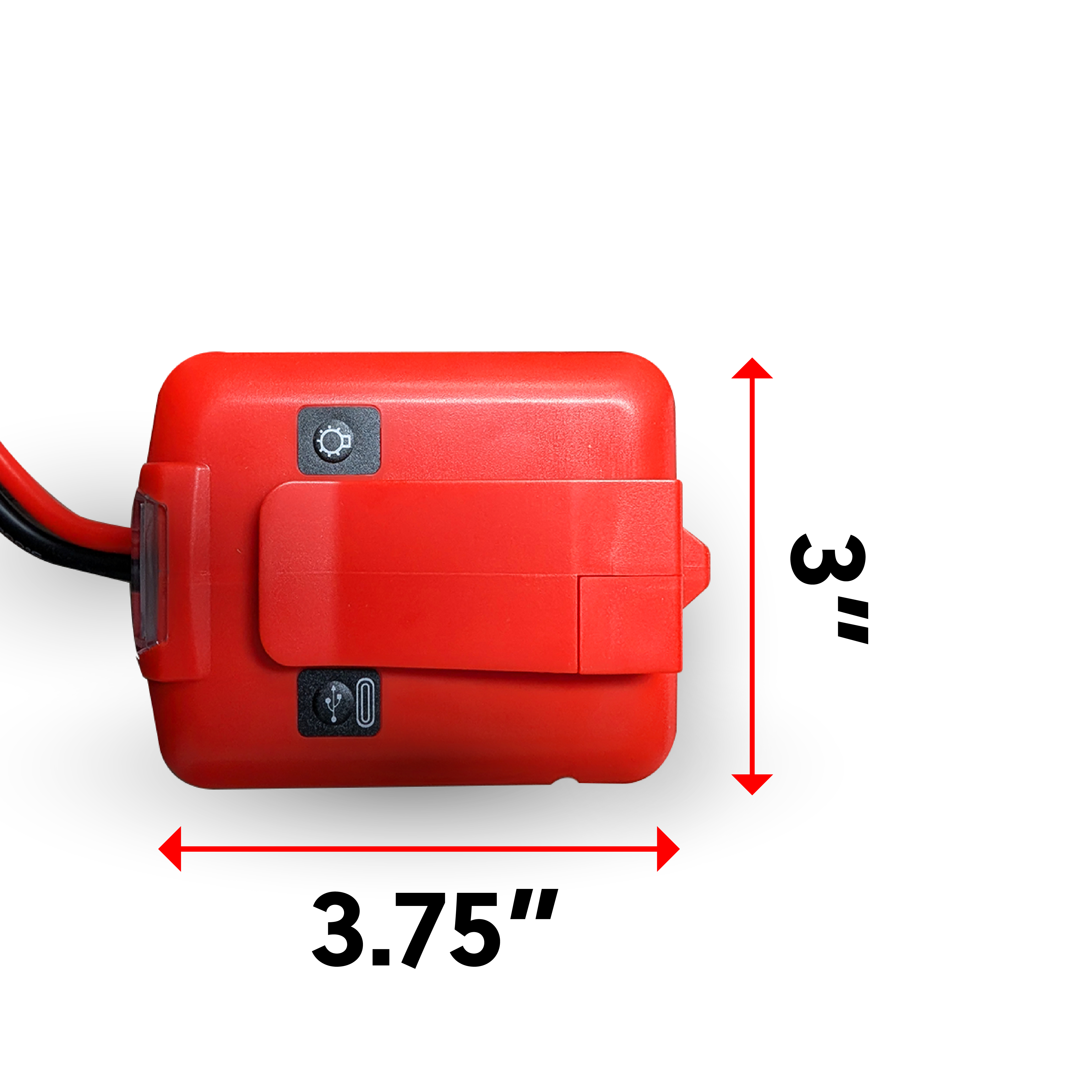 IP POWER Rapid Amp Charger / Jump Starter SMALL Kit | Compatible with Milwaukee 18V Li-ion Battery