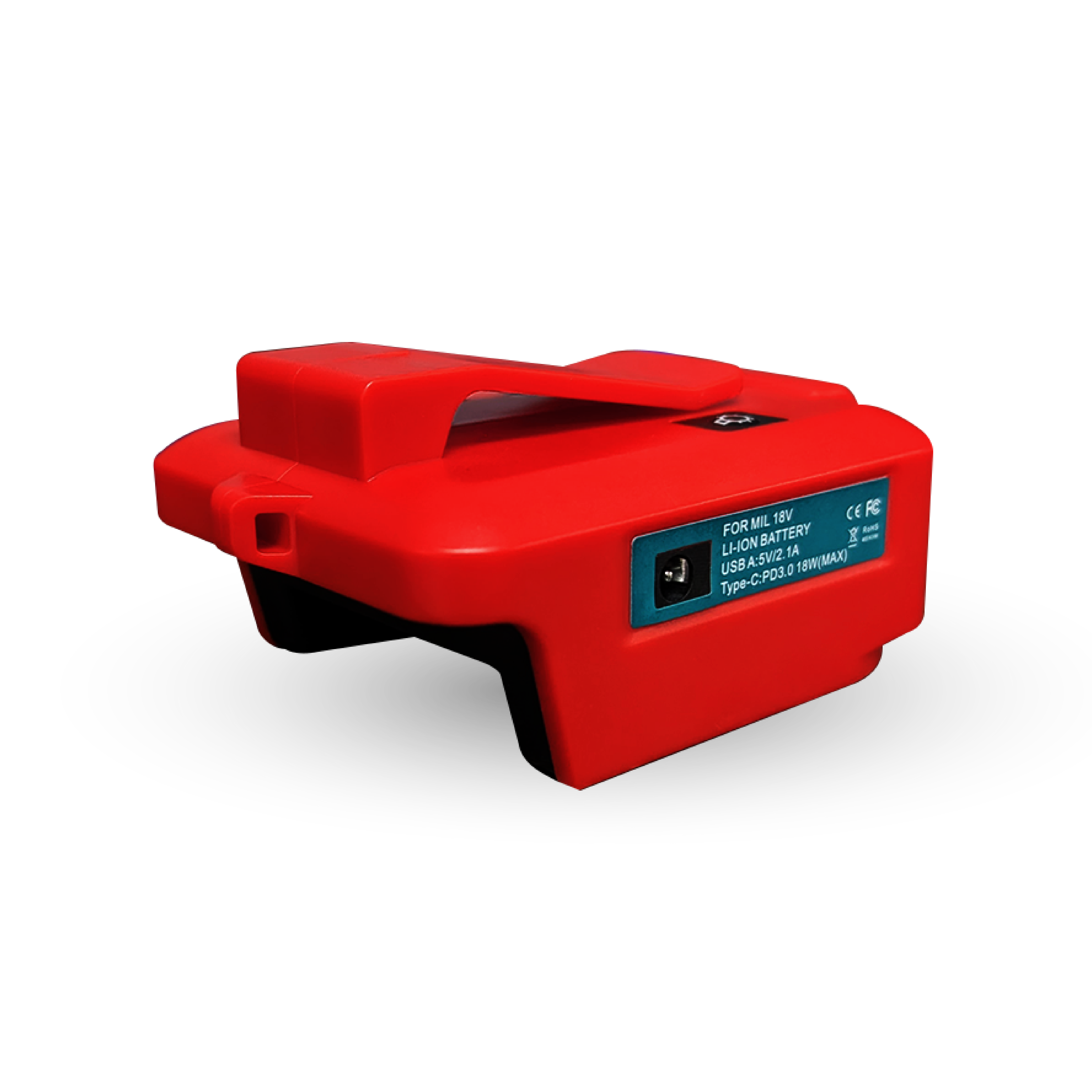 IP POWER Rapid Amp Charger / Jump Starter LARGE Kit | Compatible with Milwaukee 18V Li-ion Battery