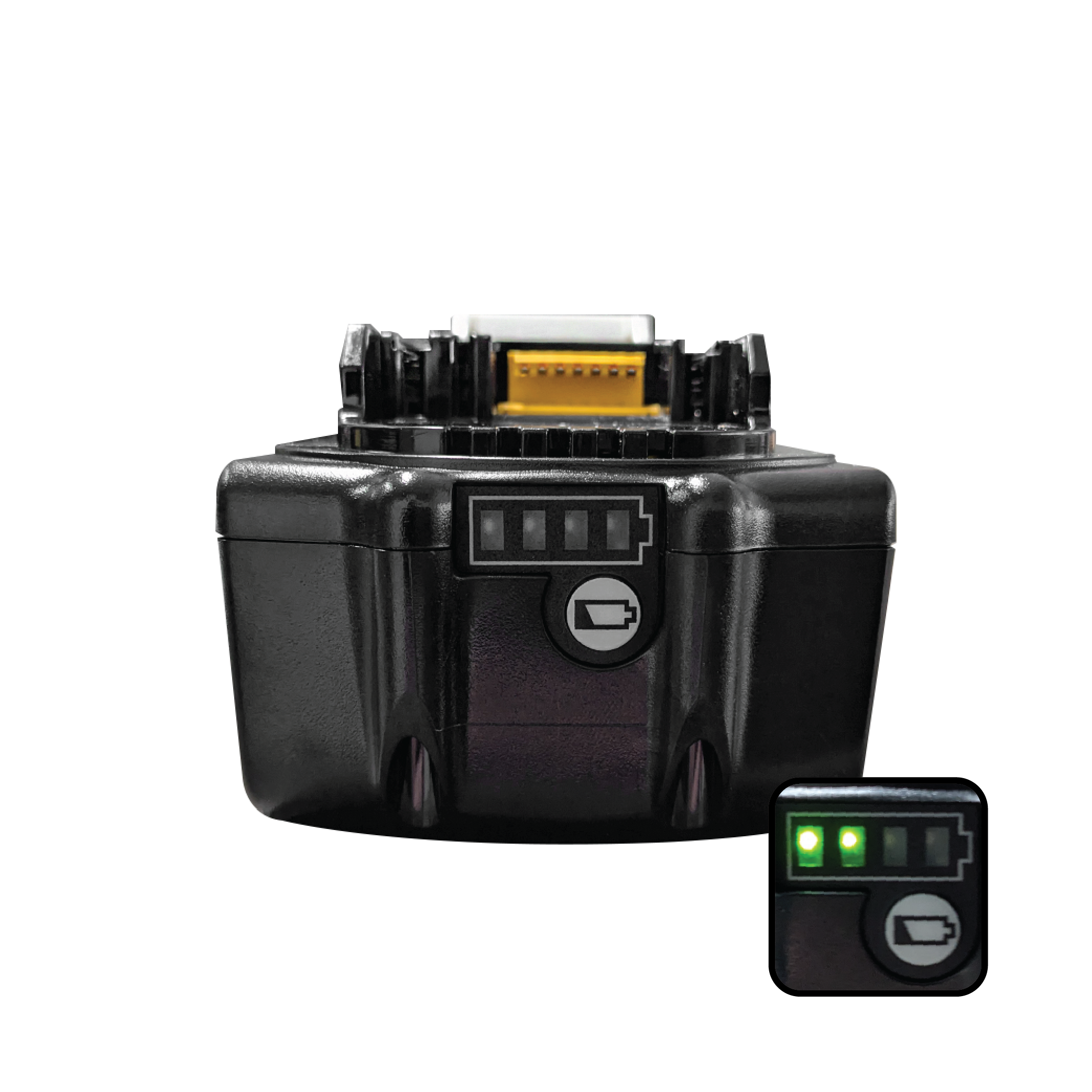 DROP SHIP: IP Power 18V 6Ah Li-Ion Rechargeable Drill Pack Battery- Pack of 2