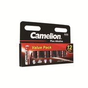 Camelion AAA Plus Alkaline Batteries Hangable Box 12Pk