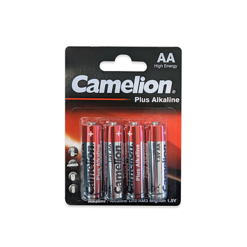 Camelion AA Plus Alkaline Batteries Blister 4Pk
