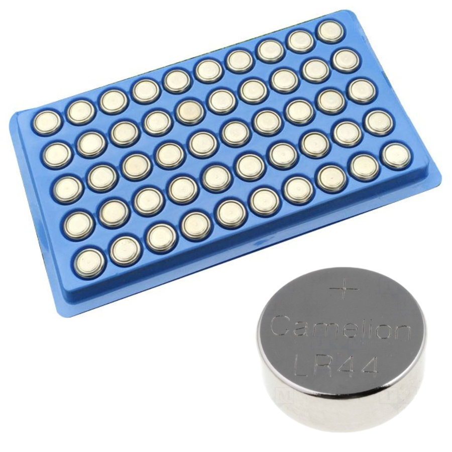 Camelion AG13 / G13 / LR44 / A76 / SR44W / GP76A / 357 Alkaline Button Cell Battery (Three Packaging Options)