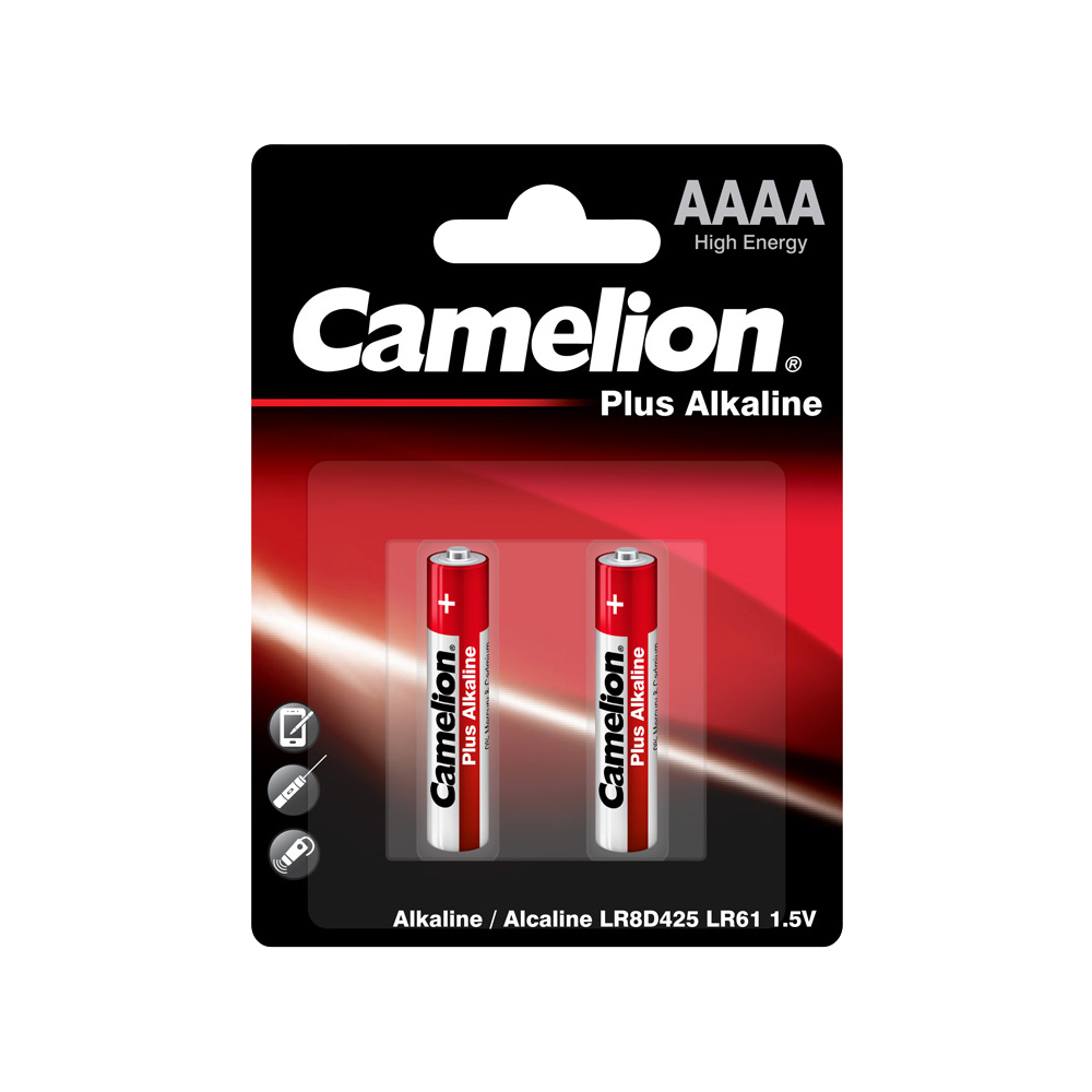 Camelion AAAA Plus Alkaline Batteries 2Pk