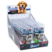 Flipo Pet Blinkers Flashing LED Pet Safety Light - Large Breed 20 PC Display