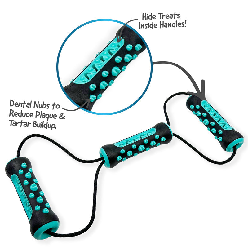 Flipo Ruff & Ready Trio™ Chew & Tug Toy