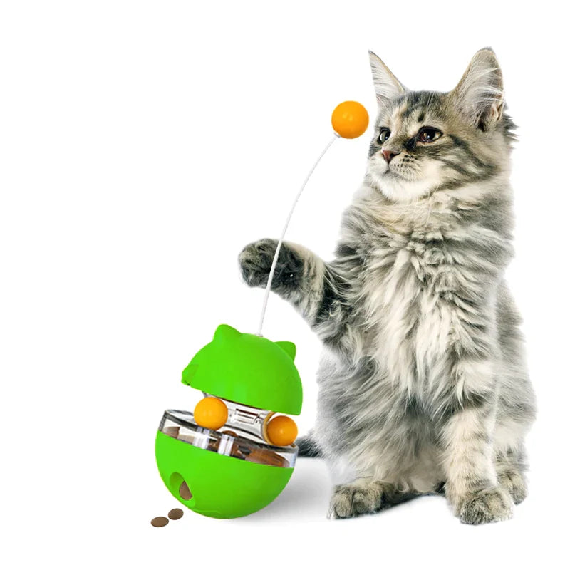 Flipo Tabby Tumbler™ | Treat Dispensing Cat Toy