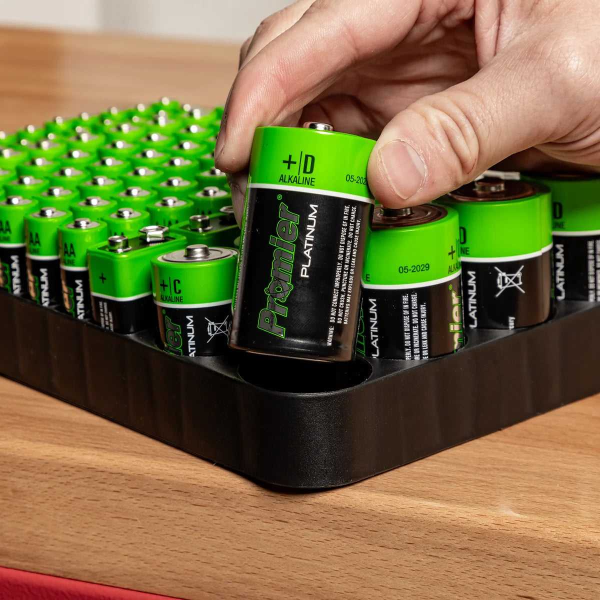 Promier D Platinum Alkaline Batteries Blister 2Pk